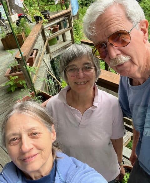 Annamarie Pluhar and friends remodeling